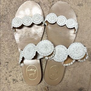 Jack Rogers Women's white Sandals